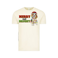 Vintage Arctic merry and bright beagle Vintage Tee - RanaPortraitStore