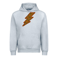 Heather Grey Western Cactus Lightning Orange Background Urban Hoodie - Bettercallsaul