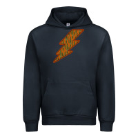 Navy Western Cactus Lightning Orange Background Urban Hoodie - Bettercallsaul
