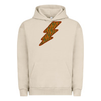 Pigment French Oak Western Cactus Lightning Orange Background Urban Hoodie - Bettercallsaul