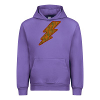 Western Cactus Lightning Orange Background Urban Hoodie | Teevron