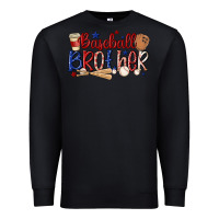 Black baseball brother Premium Sweatshirt - MaliasSmallBusiness