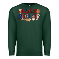 Sports Green baseball brother Premium Sweatshirt - MaliasSmallBusiness