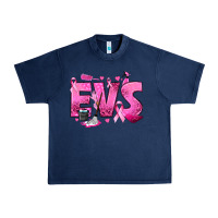 Navy Environmental Services Breast Cancer Urban Heavy Tee - texasbilliewilder