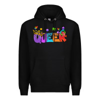 Black Western Queer LGBTQ+ Premium Hoodie - BundleAndBundleShop