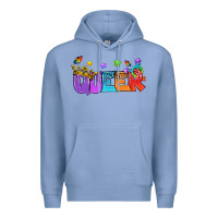 Colony Blue Western Queer LGBTQ+ Premium Hoodie - BundleAndBundleShop