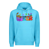 Ocean Blue Western Queer LGBTQ+ Premium Hoodie - BundleAndBundleShop