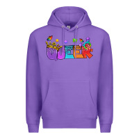 Purple Western Queer LGBTQ+ Premium Hoodie - BundleAndBundleShop