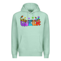 Seafoam Western Queer LGBTQ+ Premium Hoodie - BundleAndBundleShop