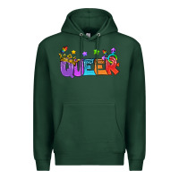 Sports Green Western Queer LGBTQ+ Premium Hoodie - BundleAndBundleShop