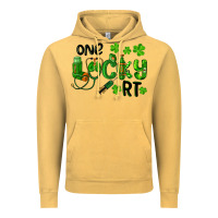 Vintage Mustard One Lucky Respiratory Terapist Vintage Hoodie - RanaPortraitStore