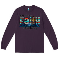 Plum can move faith mountains Long Sleeve Tee - CowhideDigitalArt