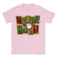 Bubblegum Pink Christmas merry mini Classic Tee - FaDigitalArtStudio