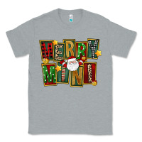 Heather Grey Christmas merry mini Classic Tee - FaDigitalArtStudio