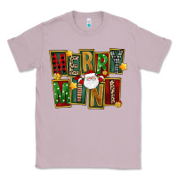 Lilac Christmas merry mini Classic Tee - FaDigitalArtStudio