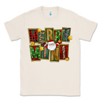 Natural Christmas merry mini Classic Tee - FaDigitalArtStudio