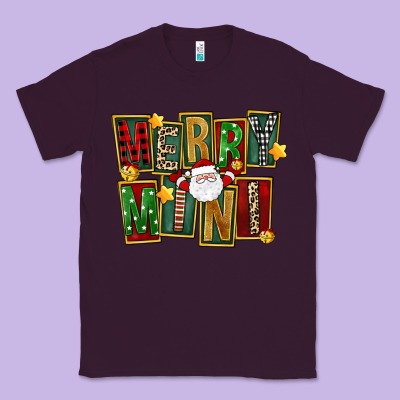 Christmas Merry Mini Classic Tee Designed By Fadigitalartstudio