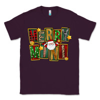 Plum Christmas merry mini Classic Tee - FaDigitalArtStudio