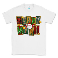 White Christmas merry mini Classic Tee - FaDigitalArtStudio