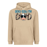 Mushroom holy cow i'm dad Heavyweight Hoodie - MaliasSmallBusiness