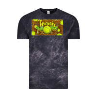 Cloud Black tennis mom license plate Vintage Tee - BarkalooDesign