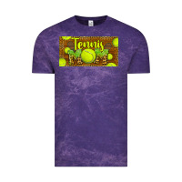 Cloud Purple tennis mom license plate Vintage Tee - BarkalooDesign