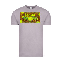 Vintage Zinc tennis mom license plate Vintage Tee - BarkalooDesign