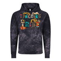 Cloud Black teaching my tribe Vintage Hoodie - Zillion Design Studio