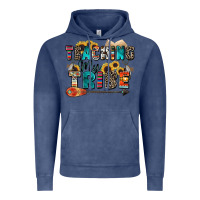 Vintage Denim teaching my tribe Vintage Hoodie - Zillion Design Studio