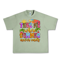 Oil Green take me where summer never ends Urban Heavy Tee - Zillion Design Studio