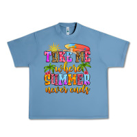 Pebble Blue take me where summer never ends Urban Heavy Tee - Zillion Design Studio
