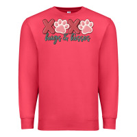 Cardinal xoxo hugs and kisses Premium Sweatshirt - MaliasSmallBusiness