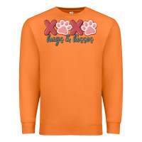 Carrot xoxo hugs and kisses Premium Sweatshirt - MaliasSmallBusiness