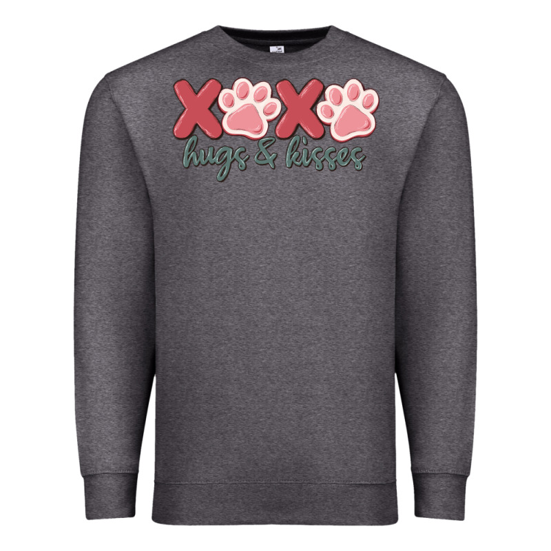 Xoxo Hugs And Kisses Premium Sweatshirt by MaliasSmallBusiness | Teevron