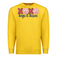 Lemon xoxo hugs and kisses Premium Sweatshirt - MaliasSmallBusiness
