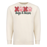 Sandshell xoxo hugs and kisses Premium Sweatshirt - MaliasSmallBusiness