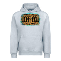 Heather Grey Leopard Pattern Mimi Tried Urban Hoodie - Bettercallsaul