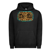 Pigment Black Leopard Pattern Mimi Tried Urban Hoodie - Bettercallsaul