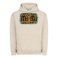 Pigment French Oak Leopard Pattern Mimi Tried Urban Hoodie - Bettercallsaul