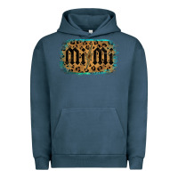 Pigment Midnight Navy Leopard Pattern Mimi Tried Urban Hoodie - Bettercallsaul