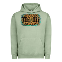 Pigment Oil Green Leopard Pattern Mimi Tried Urban Hoodie - Bettercallsaul