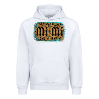 White Leopard Pattern Mimi Tried Urban Hoodie - Bettercallsaul