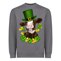 Storm st patricks day cow Heavyweight Sweatshirt - RanaPortraitStore