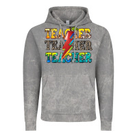 Cloud Rock teacher teacher Vintage Hoodie - Zillion Design Studio