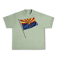 Oil Green arizona flag Urban Heavy Tee - BarkalooDesign