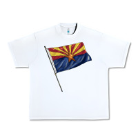 White arizona flag Urban Heavy Tee - BarkalooDesign