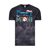 Cloud Black baseball mini with leopard Vintage Tee - Zillion Design Studio