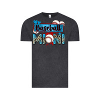 Vintage Black baseball mini with leopard Vintage Tee - Zillion Design Studio