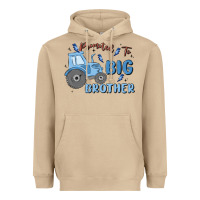 Mushroom promoted to big brother Heavyweight Hoodie - MaliasSmallBusiness