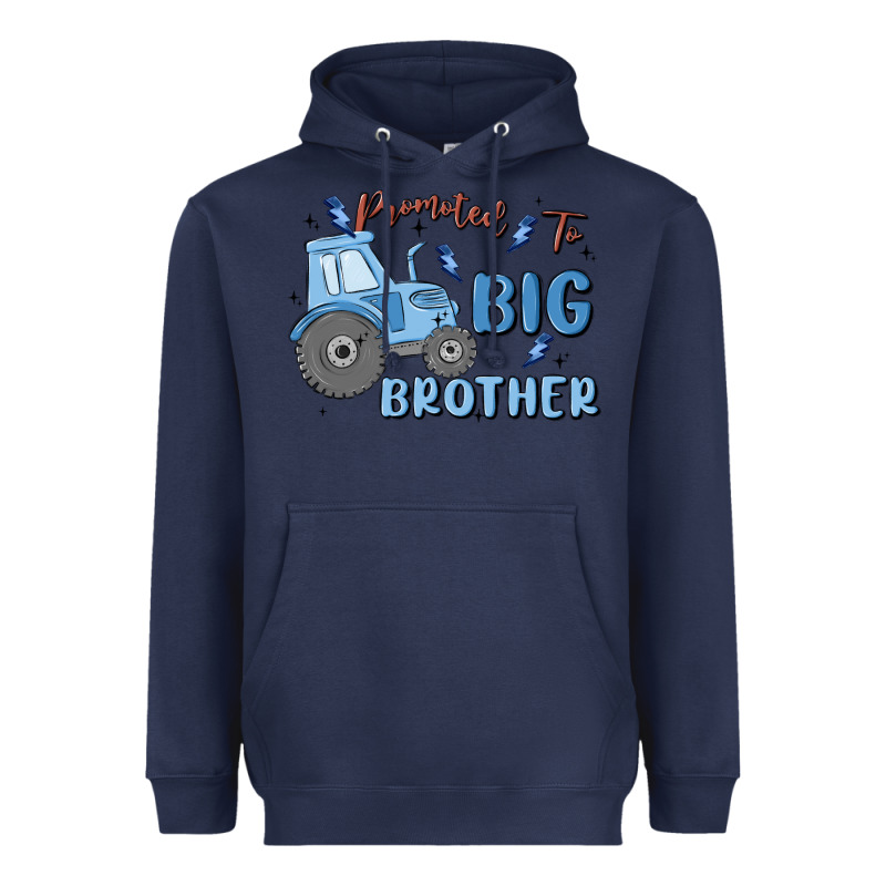 Promoted To Big Brother Heavyweight Hoodie by MaliasSmallBusiness | Teevron